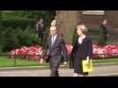 Theresa May Gives Maiden Speech Outside Downing Street as new PM