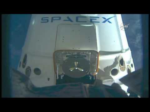 SpaceX cargo ship arrives at Space Station