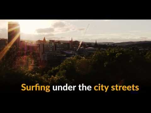 Surfing in the sewers: wakeboarders take on secret storm drain below English city
