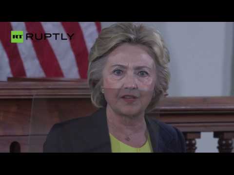 Clinton Speaks Out About 'Systemic Racism'
