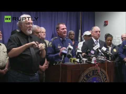 Suspect Killed After Shooting Dead 3 Officers - Louisiana Police