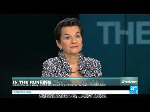 In the running: Christiana Figueres enters race to be next UN chief