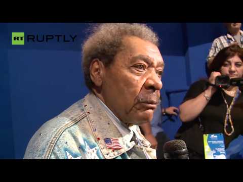 Boxing's Don King Backs Trump to 'Tear This System Apart'