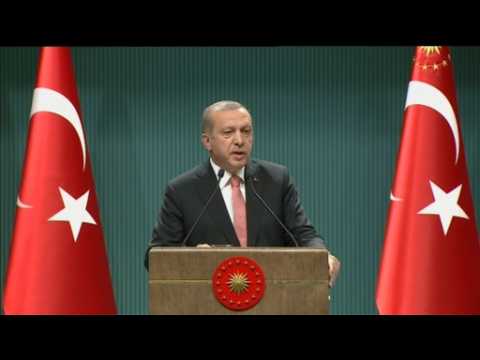 Turkey's Erdogan declares state of emergency