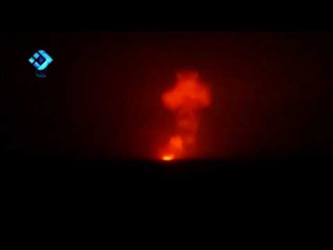 Video purports to show explosions at Aleppo defence factory