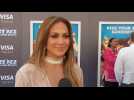 A Stunning Jennifer Lopez Talks About Being A Mom At 'Ice Age' Special Screening