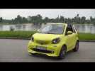 The new smart BRABUS fortwo Cabrio tailor made atomic yellow Exterior Design | AutoMotoTV