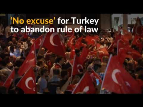 'No excuse' for Turkey to abandon rule of law, says EU's Mogherini