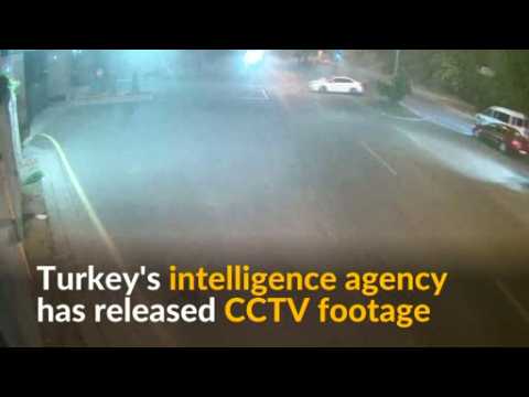 Surveillance camera footage shows attack on Turkey's intelligence agency during Friday's coup attempt