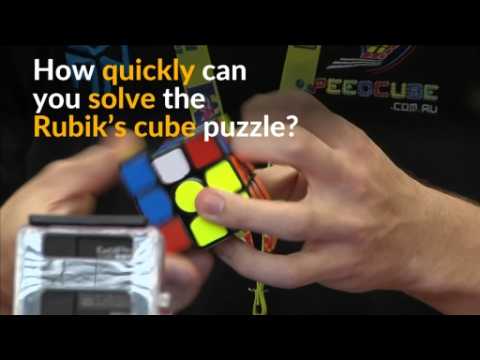 Rubik's cube 'speedcubers' battle it out in Euro championship