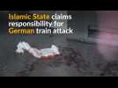 Islamic State claims responsibility for German train attack
