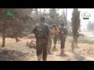 Video shows aftermath of Syrian rebel assault on Aleppo military complex