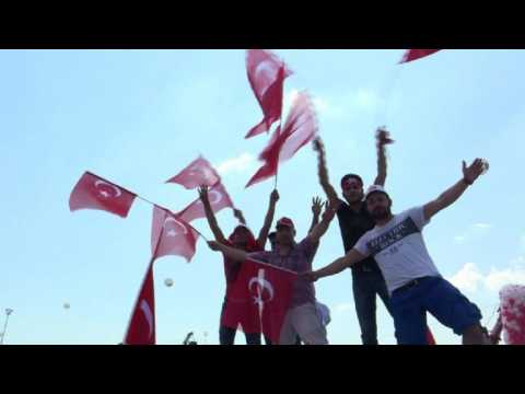Huge crowds at Turkish pro-democracy rally to radiate 'unity'