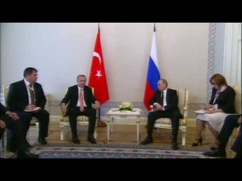 Erdogan meets Putin to reset relations