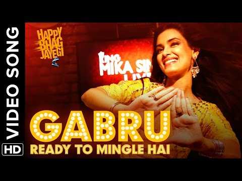 Gabru Ready To Mingle Hai Official Video Song | Happy Bhag Jayegi | Diana Penty, Mika Singh