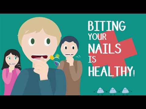 How biting your nails is making you healthier!