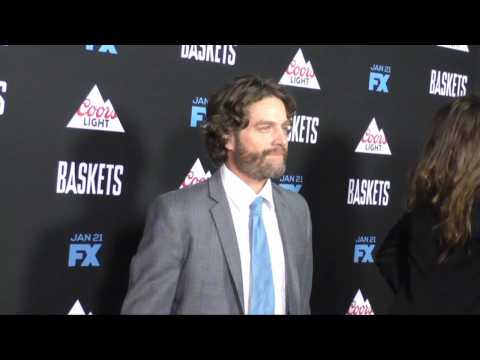 A Slimmed Down Zach Galifianakis At Premiere of 'Baskets'