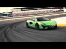 McLaren 570S Coupe - Mantis Green Driving Video on the Track | AutoMotoTV