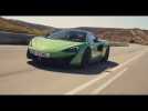 McLaren 570S Coupe - Mantis Green Driving Video | AutoMotoTV