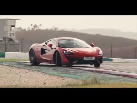 McLaren 570S Coupe - Vermillion Red Driving Video on the Track Trailer | AutoMotoTV