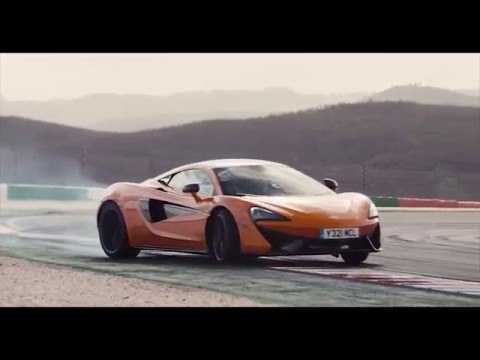 McLaren 570S Coupe - Ventura Orange Driving Video on the Track | AutoMotoTV