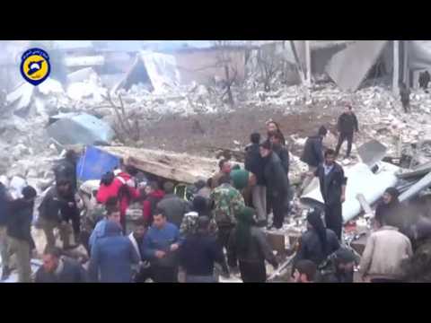 Several killed in Idlib air strikes - monitor