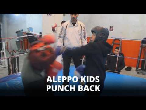 Aleppo's children return to the boxing ring