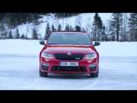 SKODA model range 4x4 Winter Discovery SKODA OCTAVIA COMBI RS 4x4 Trailer | AutoMotoTV