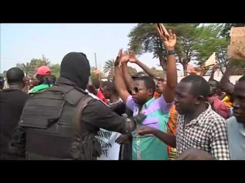 Marchers in Central African Republic demand new vote