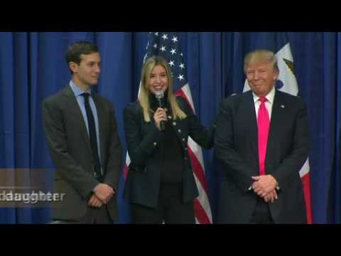 Family time for Trump in Iowa