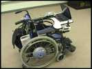Brain-control system for a wheelchair on show