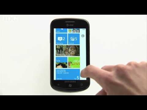 Microsoft unveils Windows Phone 7 handsets