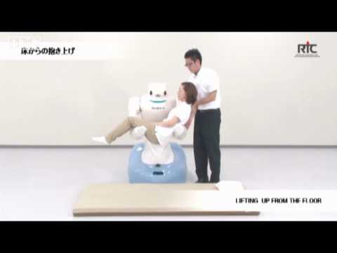 Video: Japanese care robot can lift patients from bed to wheelchair