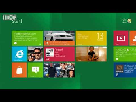 Video: Microsoft shows off Windows 8