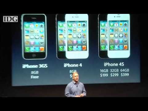 Video: Apple unveils iPhone 4S - raw footage