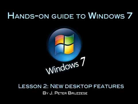 Windows 7 guide, part 2: new desktop features