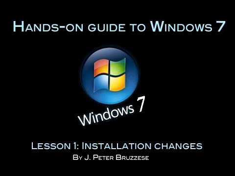 Windows 7 guide, part 1: installation