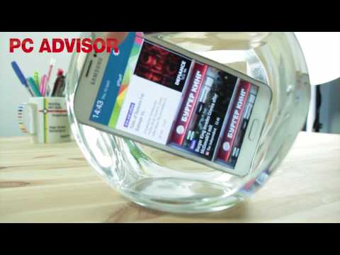 Samsung Galaxy S5 waterproof dunk test video