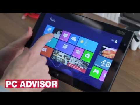 Lenovo ThinkPad Tablet 2 hands on video review