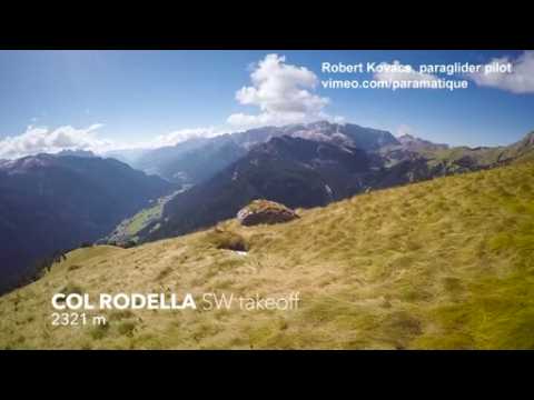 Paraglider's video captures beautiful views of the Italian Alps