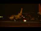 Swiss air force jet lands at Geneva airport