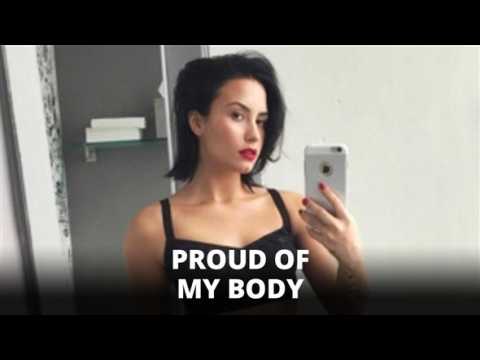 Demi Lovato: Proud to show my body