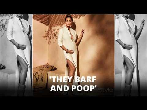 Chrissy Teigen: They barf and poop everywhere