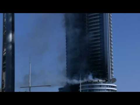 Electrical short causes Dubai skyscraper fire: police