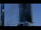 Electrical short causes Dubai skyscraper fire: police