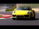 Porsche 911 Turbo Cabriolet - Racing Yellow Driving Video | AutoMotoTV
