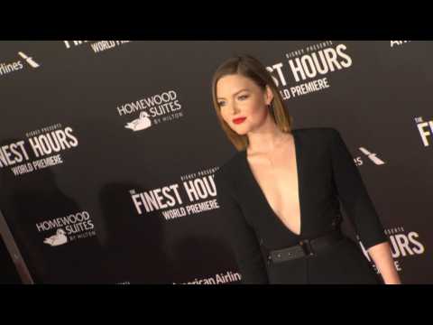 Chris Pine, Holliday Grainger, Casey Affleck At 'The Finest Hours' Premiere