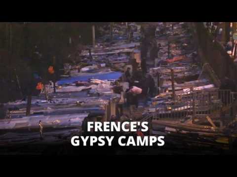 Paris removes Gypsies from railway camp
