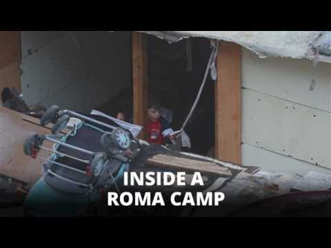 Life in a Parisian Roma camp