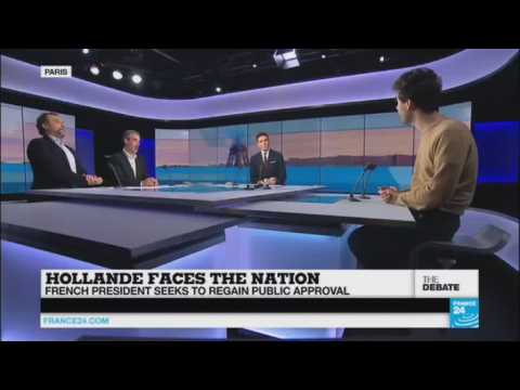 Hollande faces the nation: French president seeks to regain public approval (part 1)